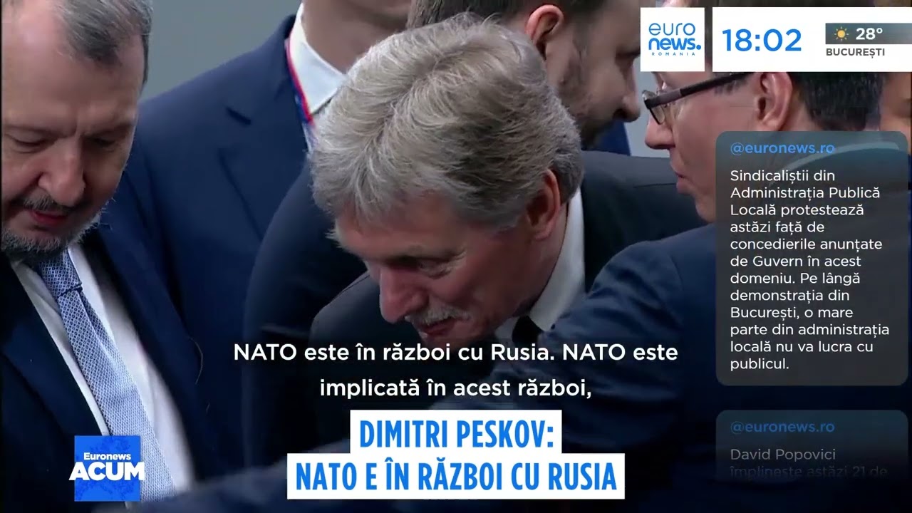 „Putin anunță că toate țările NATO sunt în război cu Rusia”